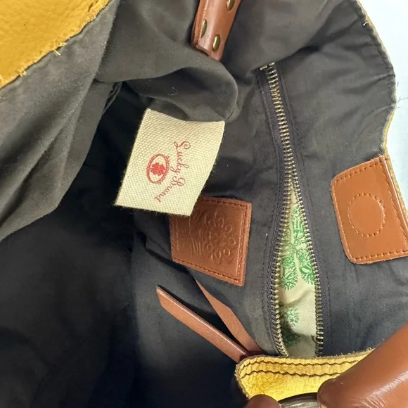 Lucky Brand Butter Yellow Hobo Bag - Picture 6 of 9
